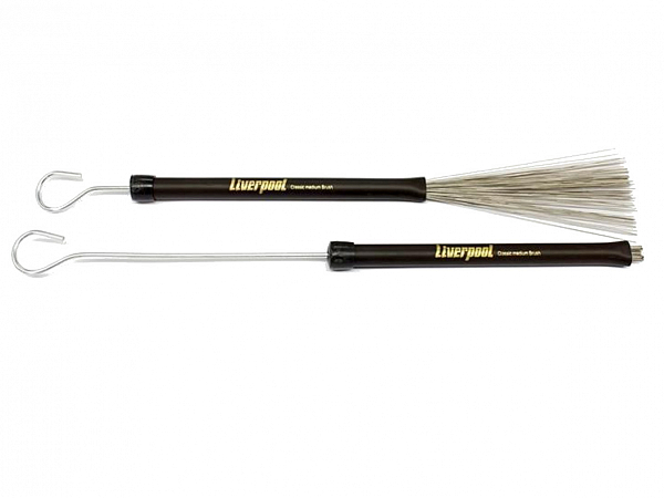 BAQUETA VASSOURINHA LIVERPOOL MEDIUM BRUSH VA 183 ACO - PAR