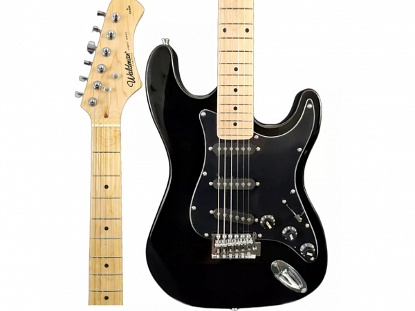 GUITARRA WALDMAN STRATO ST-111 BBK PRETA