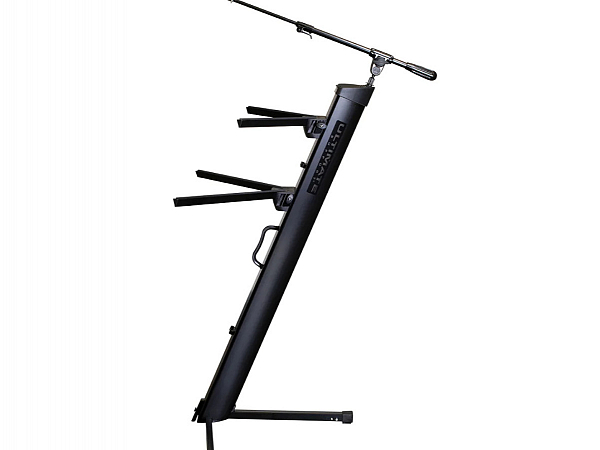 SUPORTE TECLADO DUPLO ULTIMATE APEX AX 48 PRO PLUS + ESTANTE MIC C/ BAG