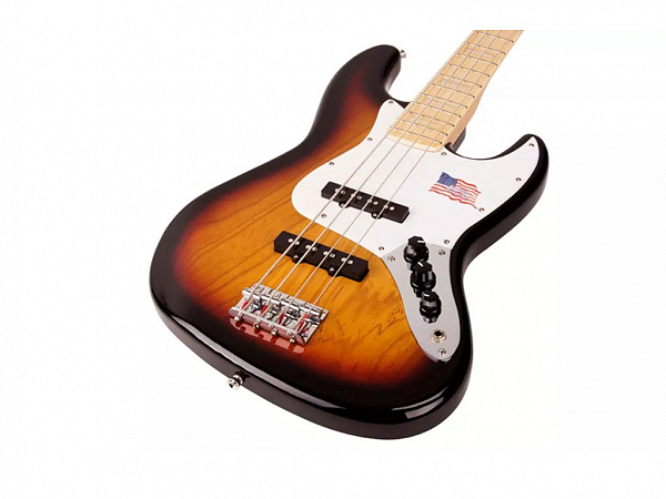 BAIXO SX JAZZ BASS 4C SJB75 3TS EM ASH