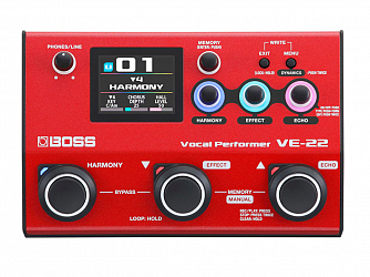 PROCESSADOR BOSS DE VOZ  PERFORMER PRE-AMP VE 22