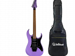 GUITARRA WALDMAN FLOYD ROSE SUPER STRATO WIG250 PURPLE C/ BAG