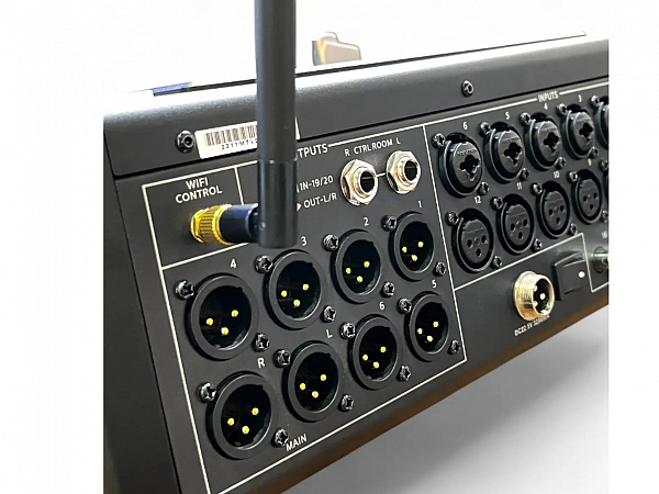 MESA WALDMAN MATRIX DIGITAL MTX 20 20 CANAIS 6 AUX BIVOLT