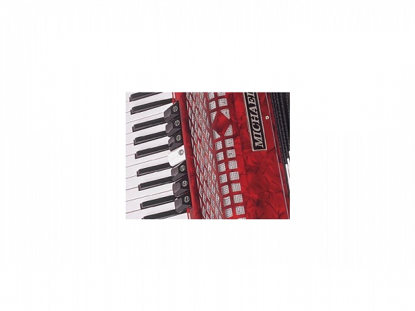 ACORDEON MICHAEL 80 BAIXOS 7 REG PRD RED