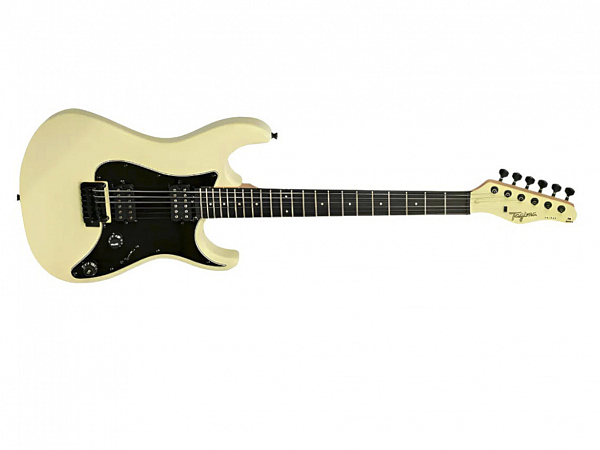 GUITARRA TAGIMA TG 525 STRATO OWH DF/BK ESCALA ESCURA OLYMPIC WHITE