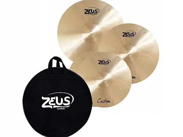 KIT PRATO ZEUS B20 CUSTOM SET C 14HH /16CR /20RD C/ BAG