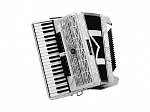 ACORDEON MICHAEL 120 BAIXOS ACM12011 PWH