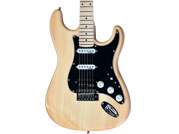 GUITARRA SHELTER STRATO BASSWOOD NATURAL