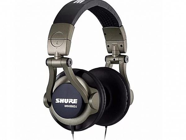 FONE SHURE SRH 550DJ PROFISSIONAL PARA DJ