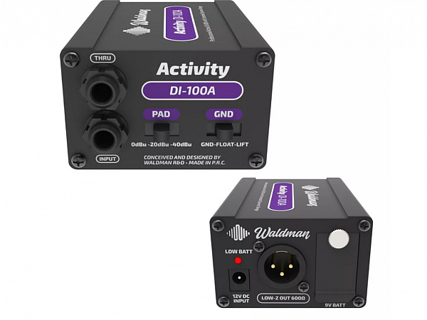 DIRECT BOX WALDMAN DI-100A ATIVO BYPASS