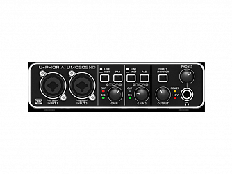 INTERFACE DE AUDIO BEHRINGER U PHORIA UMC202HD