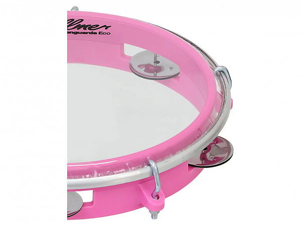PANDEIRO ZELLMER VANGUARDA ECO 8 ABS INFANTIL ROSA