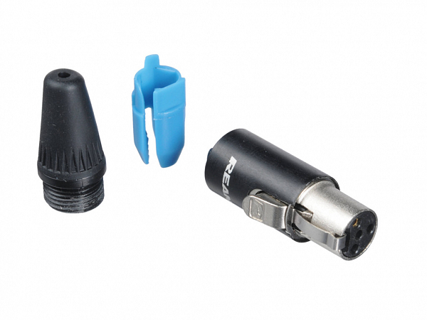 PLUG NEUTRIK REAN MINI XLR FEMEA RT4FC-B - 4 PINOS