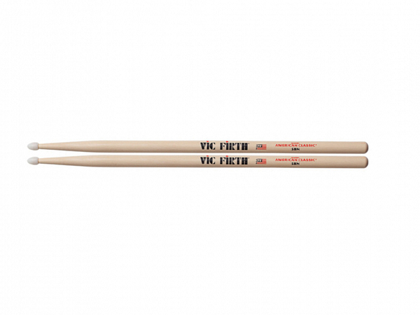 BAQUETA VIC FIRTH 5BN AMERICAN CLASSIC PONTA NYLON