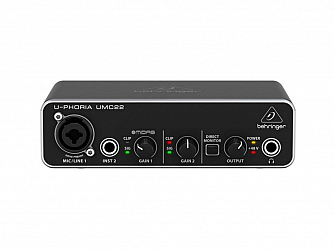 INTERFACE DE AUDIO BEHRINGER U PHORIA UMC22