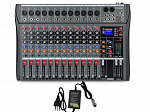 MESA VEDO 12 CANAIS EF/EQ VDA212L - BLUETOOTH