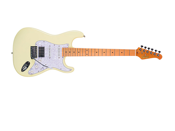 GUITARRA SEIZI FUN VINTAGE BUDOKAN HSS - RM - VINTAGE WHITE/ PEARL WHITE PG