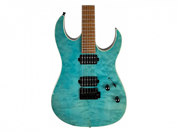 GUITARRA WALDMAN SUPER STRATO WIGR-220 QAQ/B BAG