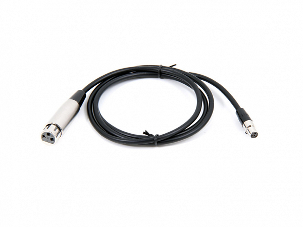 CABO SHURE MICROFONE FEMEA/XLR/MINI XLR TINIQG 1.30M WA310