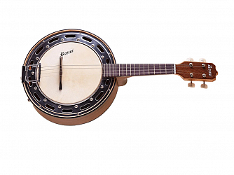 BANJO ROZINI STUDIO RJ10 ELETRICO FOSCO LOURO PRETO