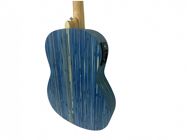 VIOLAO MEMPHIS ELET. ACO CLASSICO EQ ALL SOLID BAMBU NATURALE TBLS BLUE