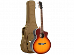 VIOLAO TAGIMA AÇO HALIFAX JUMBO BLACK WALNUT CHERRYBURST C/ BAG
