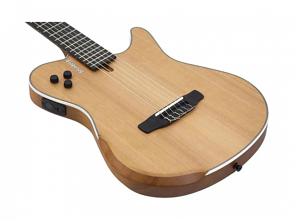 VIOLAO STRINBERG NYLON ELETRICO SOUL SSC60 NS NATURAL SATIN