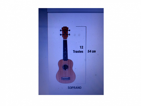 UKULELE SEIZI BORA-BORA PLUS SOPRANO ELET - KOA C/BAG