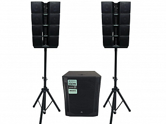 CAIXA WALDMAN SISTEMA AMPLIFICADO L2-18164 - 1500WTS - BLUETOOTH