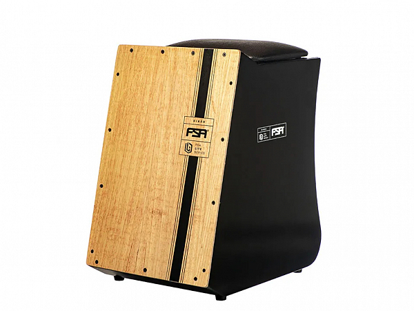 CAJON FSA GIBÃO LITE LTG 01 PRETO - ELETROACUSTICO