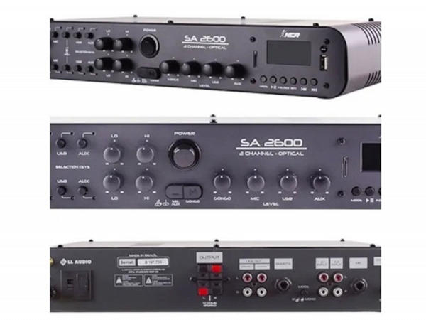 AMPLIFICADOR LL NCA SA2600 BLUETOOTH/USB/FM/SD 180 WTS