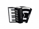 ACORDEON MICHAEL 08 BAIXOS ACM0822 SPB PRETO