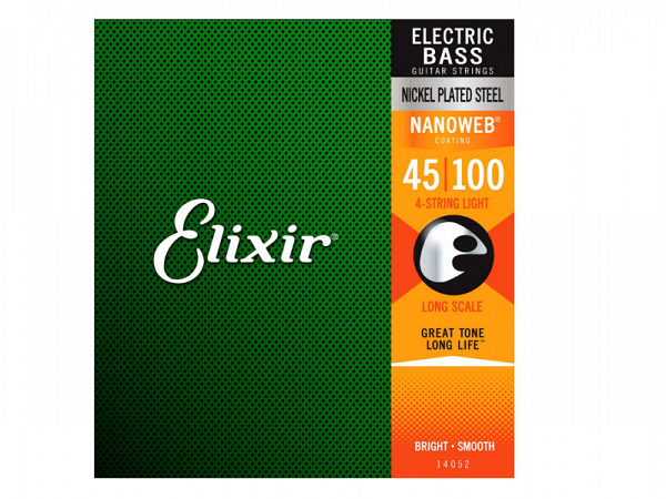 ENC BAIXO ELIXIR 4C 045 LIGHT LONG SCALE