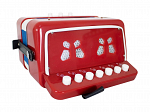 ACORDEON SPRING SPK-73VM INFANTIL VERMELHO