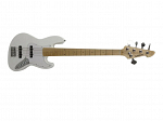 BAIXO WALDMAN JAZZ BASS 5C GJJ105 WWH BRANCO