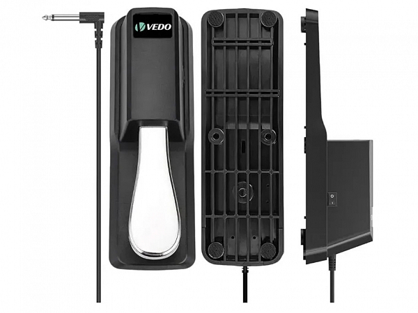PEDAL VEDO SUSTAIN VD8220 BK UNIVERSAL