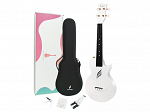 UKULELE SEIZI NOVA U CONCERT ACUSTICO FIBRA DE CARBONO WHITE C/ BAG