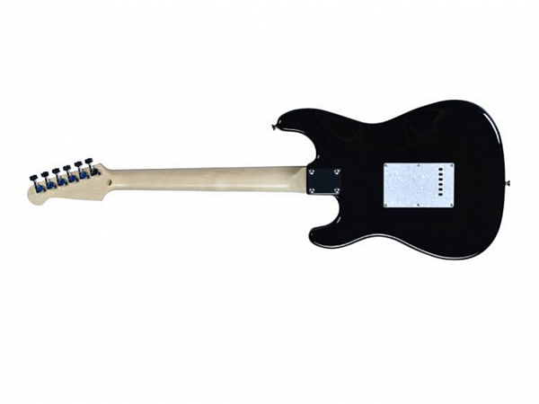 GUITARRA SHELTER STRATO ASH PRO TRANSPARENT BLACK