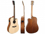 VIOLAO TAGIMA WALNUT TWO FOLK NATURAL