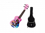 UKULELE PHX UKP F2 FROZEN PINK SOPRANO 21