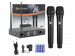 MICROFONE SEM FIO KADOSH K 492M MAO DUPLO