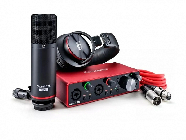 INTERFACE FOCUSRITE SCARLETT 2I2 KIT STUDIO