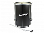 SURDO GOPE 18 TRIPE ALUMINIO/ COURO PRETO