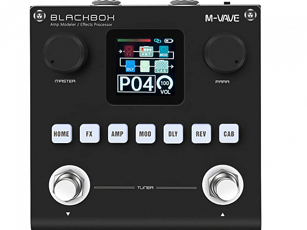 PEDALEIRA M-VAVE GUITARRA BLACKBOX