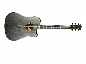 VIOLAO TAGIMA AÇO ELETRICO TBW 400 BK FOLK SLIM BLACK WOOD