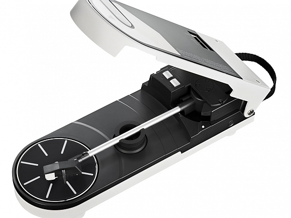 TOCA DISCOS DE VINIL PORTATIL AUDIO TECHNICA AT SB727-WH BRANCO