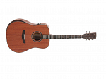 VIOLAO ZELLMER AÇO FOLK ELETRICO PROVENANCE SOLIDO MAHOGANY BRILHANTE