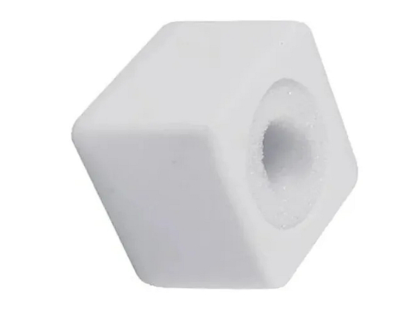 CANOPLA ARTIKA EM ACRILICO MICROFONE AK 075 BRANCA
