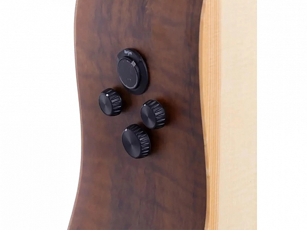 VIOLAO ROZINI NYLON ELETRICO STUDIO RX210 ATIVO NATURAL FOSCO EQ RE-02