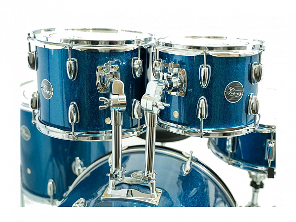 BATERIA TURBO PLAY 22/14/12/10/14 AZUL SPARKLE